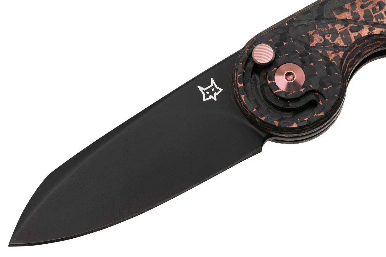 Fox Knives Radius FX-550 CFB Copper Carbonfiber Black zakmes