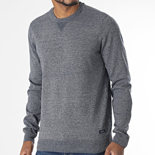 Pull 20715850 Gris Bleu Chiné
