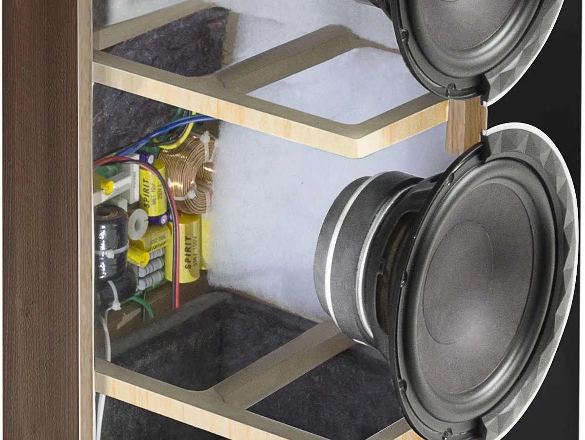 Elipson Prestige Facet 24F Noyer (la paire) Enceintes colonne