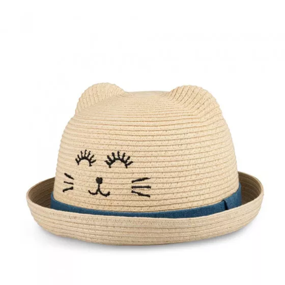 Chapeau BEIGE LOVELY SKULL