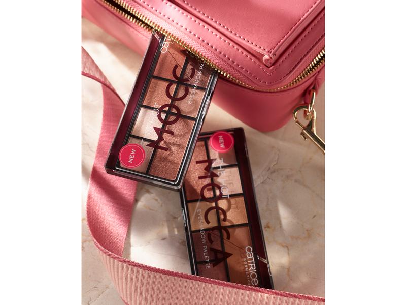 Catrice Lidschatten-Palette The Hot Mocca braun Lidschatten-Set mit 8 hochpigmentierten Shades