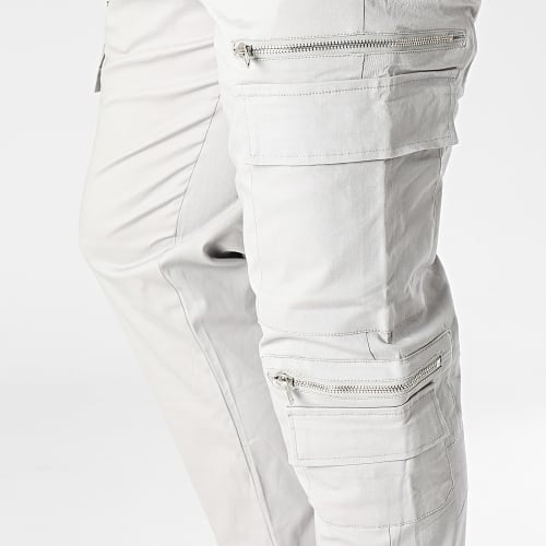 Pantalon Cargo Gris