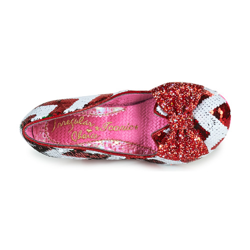 Irregular Choice - NICK OF TIME - Rouge / Blanc