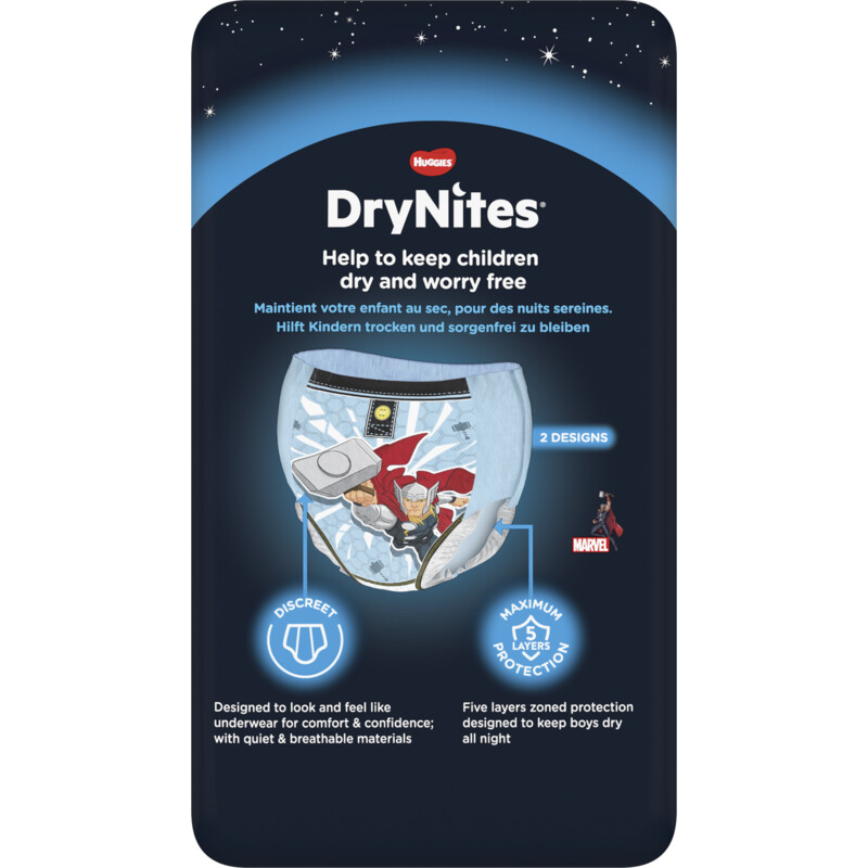 Huggies DryNites luierbroekjes jongen 4-7 jaar