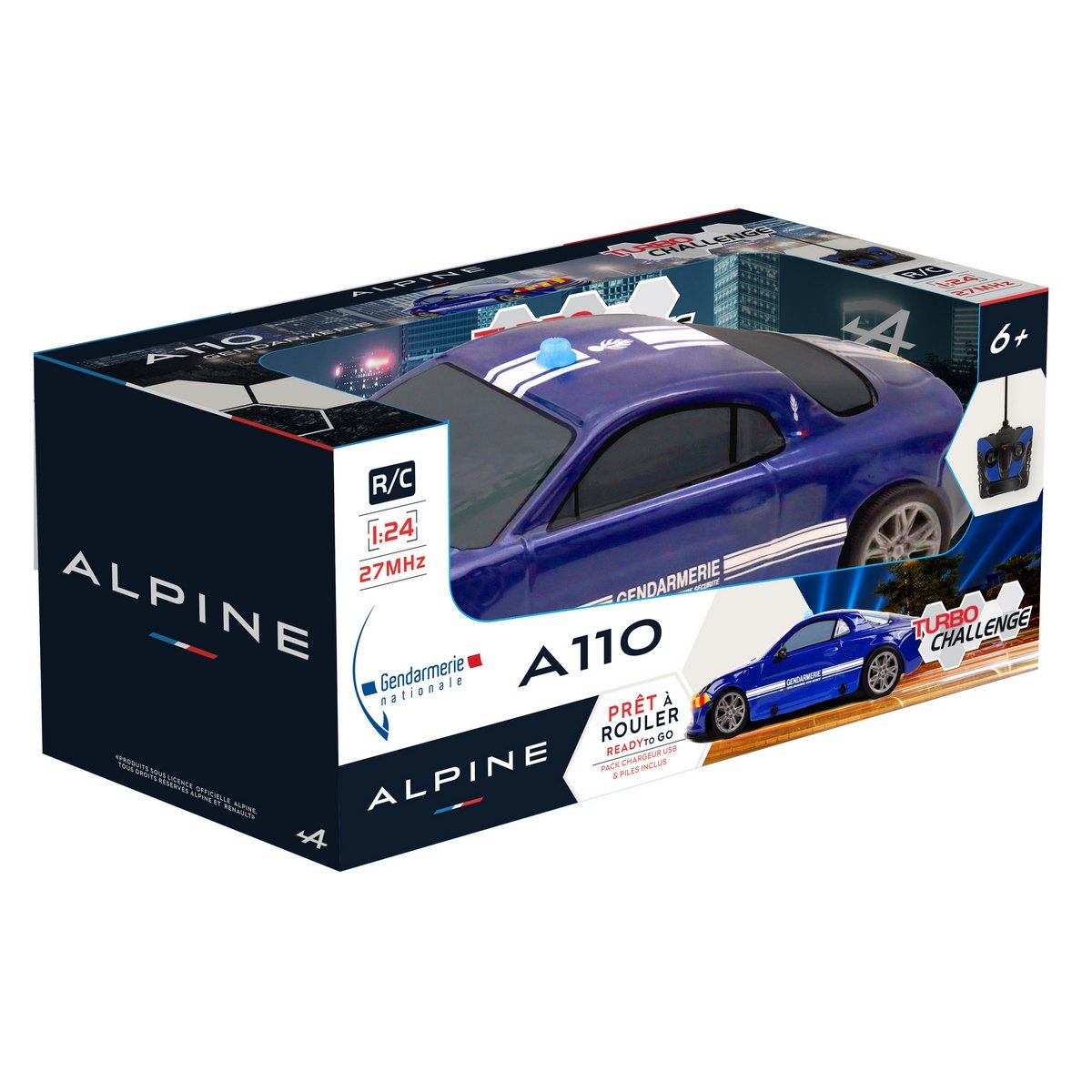 Alpine A110 Gendarmerie télécommandée