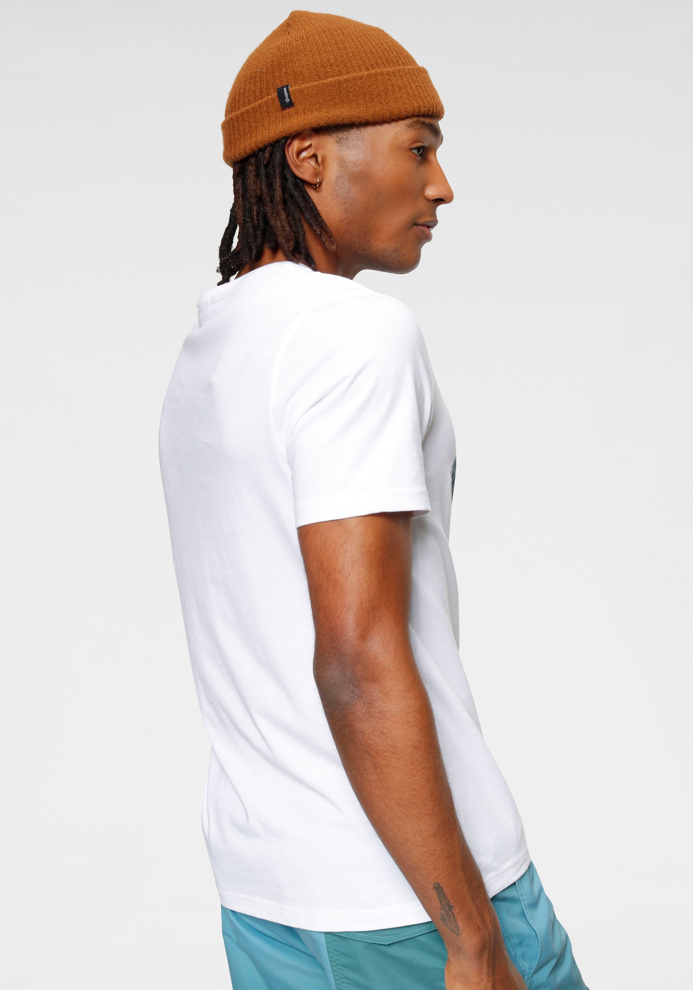 Ocean Sportswear T-Shirt , kurzärmelig,  schmal geschnitten,  mit Print,  Rundhalsausschnitt