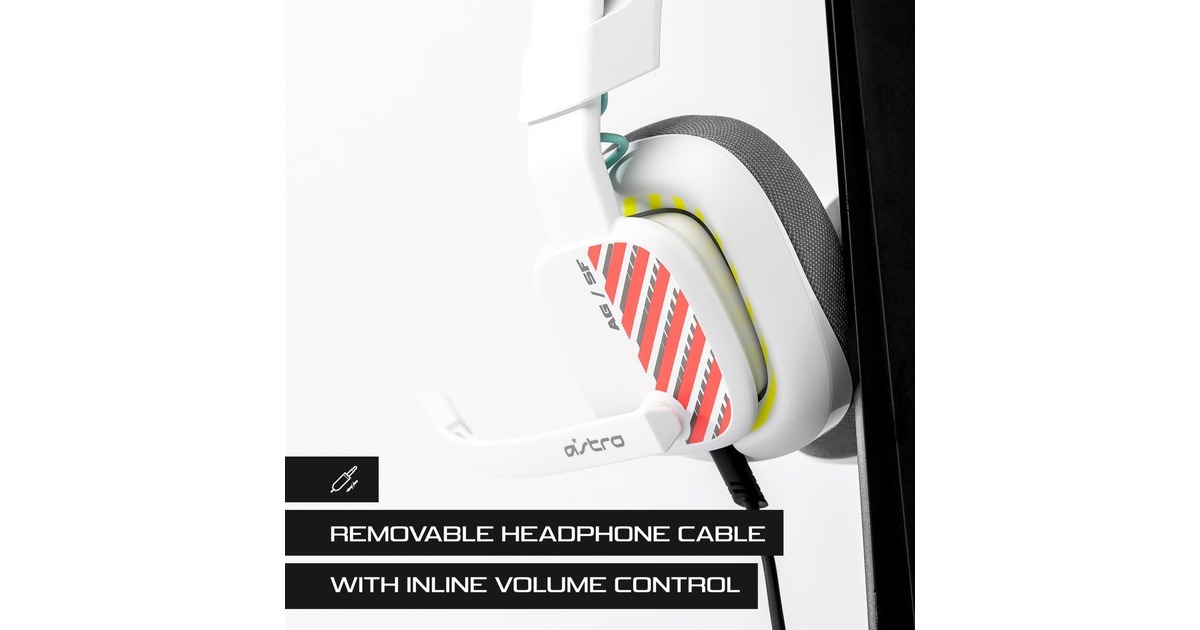 ASTRO GamingA10 Gen 2 Headset voor PlayStation over-ear gaming headset  (Wit, Xbox One, Xbox Series X|S, PlayStation 4, PlayStation 5, Windows-pc, Mac.)