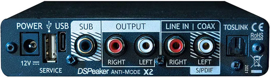DSPeaker Anti-Mode X2 Égaliseurs et filtres