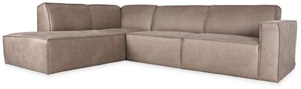Hoekbank Taupe MB-67.003 Kay B283 x D218 x H80 cm