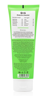 Q A AHA Exfoliator Body Scrub Vanilla Coconut 250ML