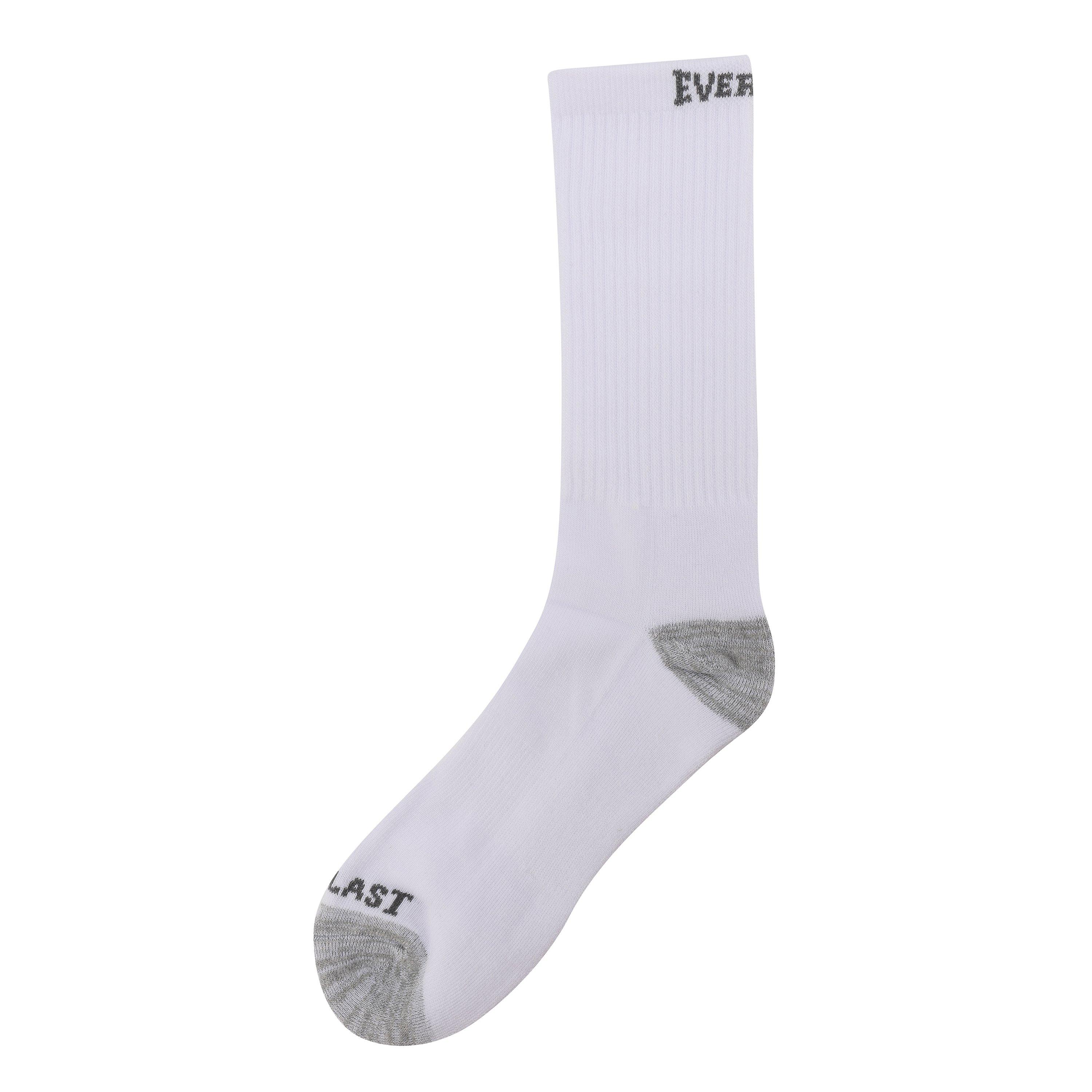 Everlast 6pk Crew Sock Mens