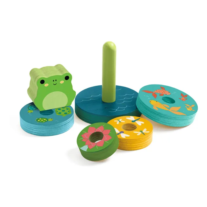 Djeco Puzzle relief Stack Rainbow