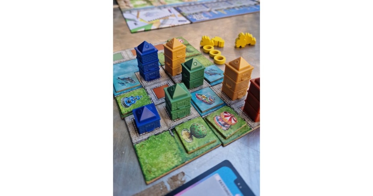 999 GamesCities Bordspel  (Nederlands, 2 - 4 spelers, 30 minuten, Vanaf 10 jaar)