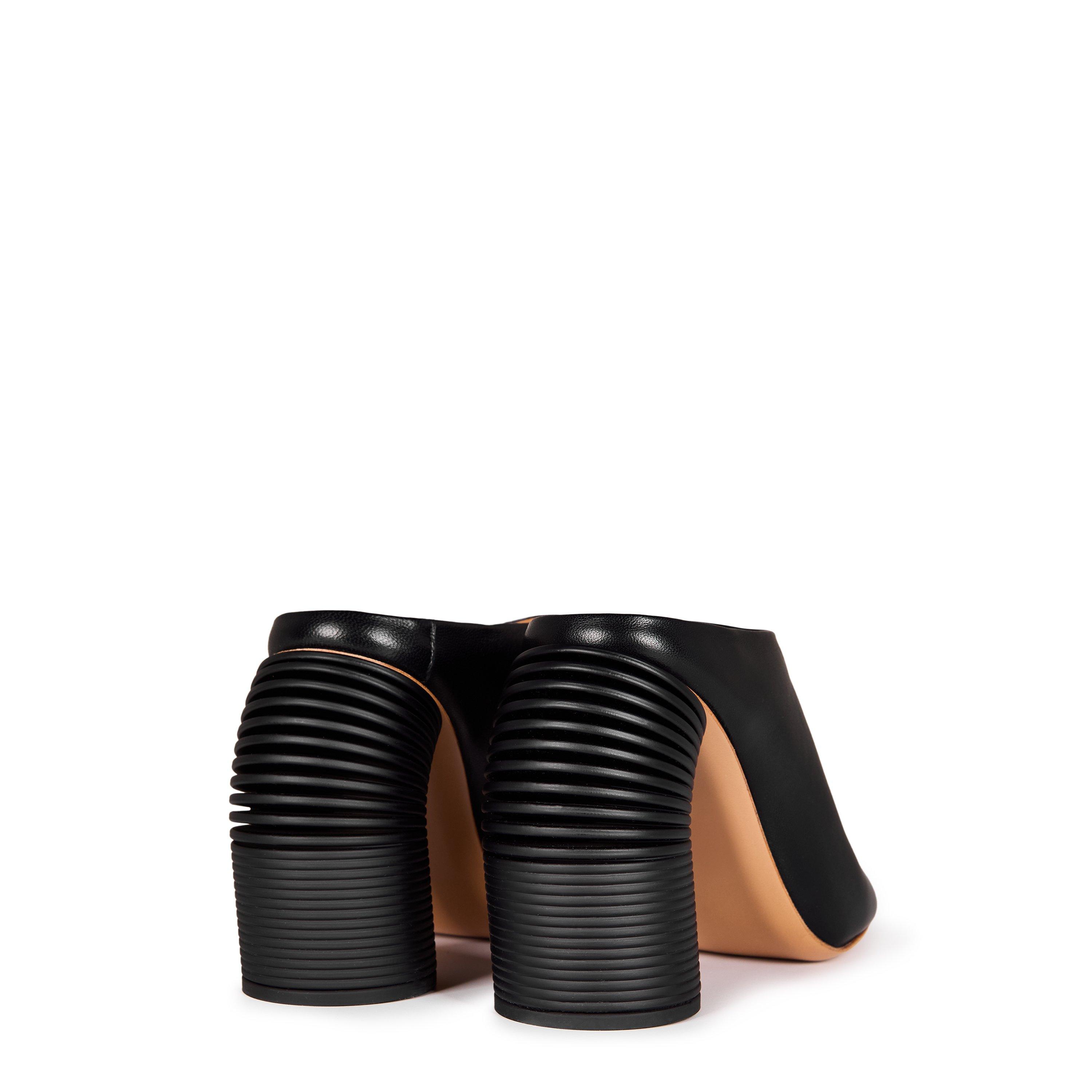 Off White Spring Mules