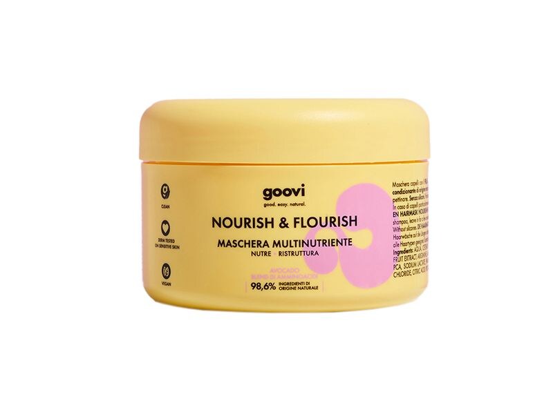 Goovi Haarmaske Multinutritive 200 ml Nährende und restrukturierende Haarmaske