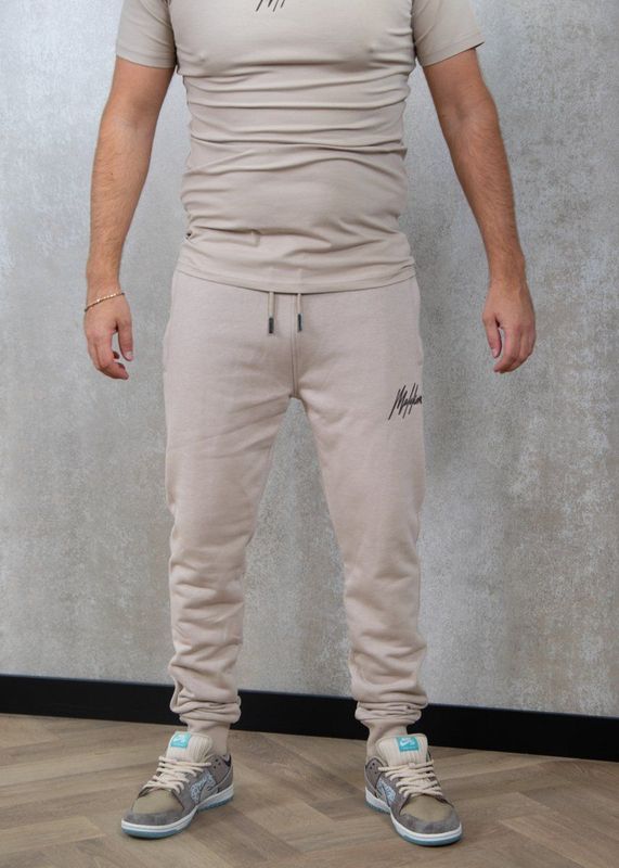 Malelions Striped Signature Joggingbroek Heren