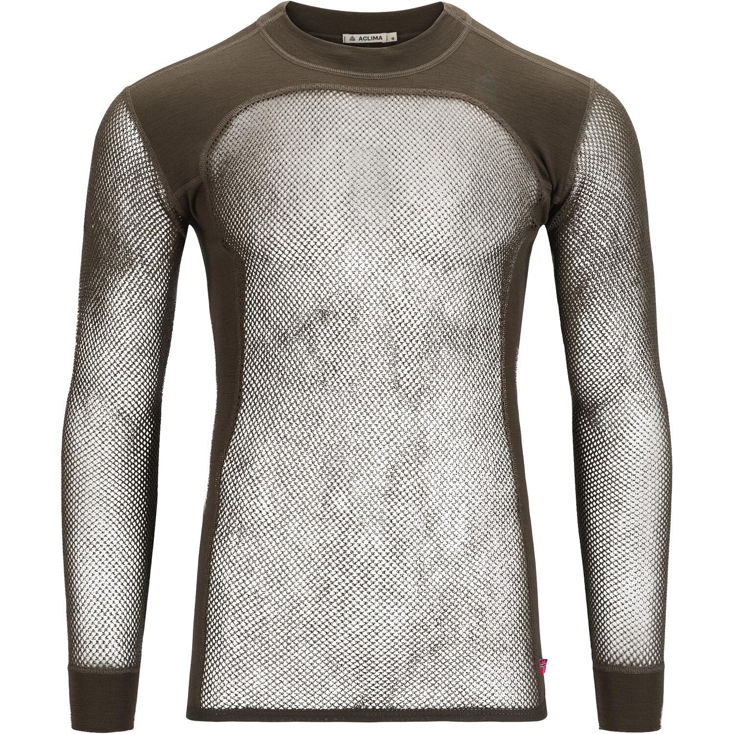 Aclima Mens WoolNet Crew Neck Shirt