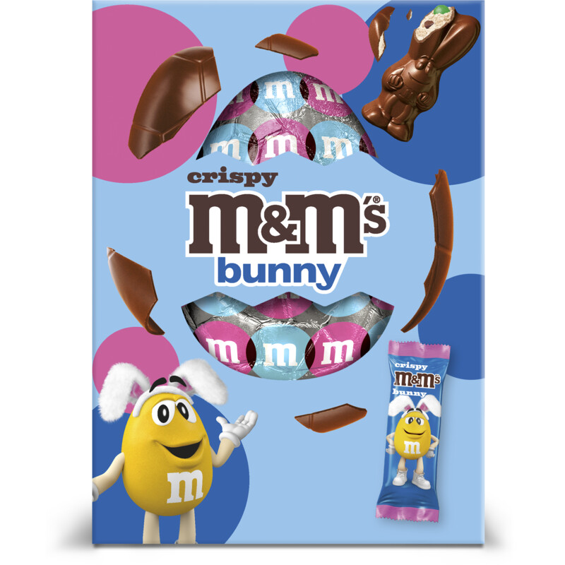 M&M'S Crispy bunny paasei