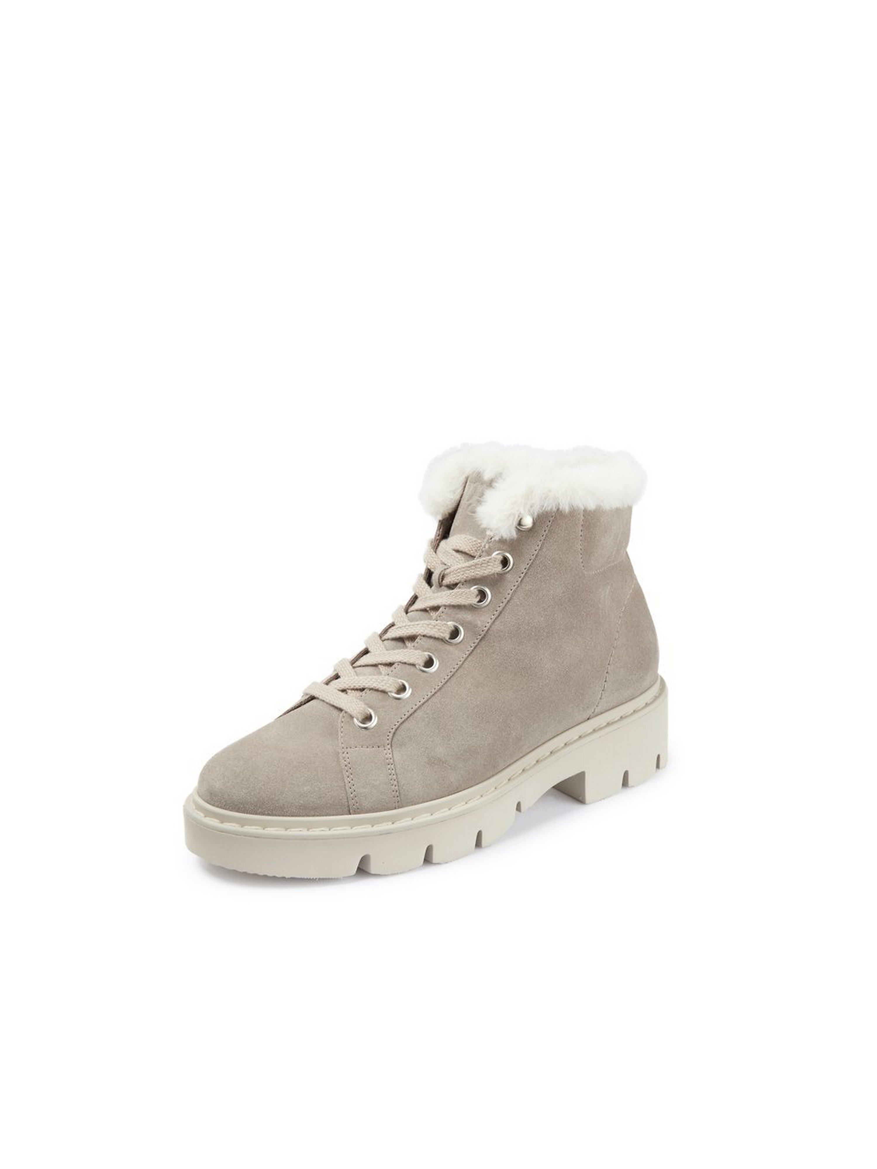 Winterwarme Schnür-Stiefelette