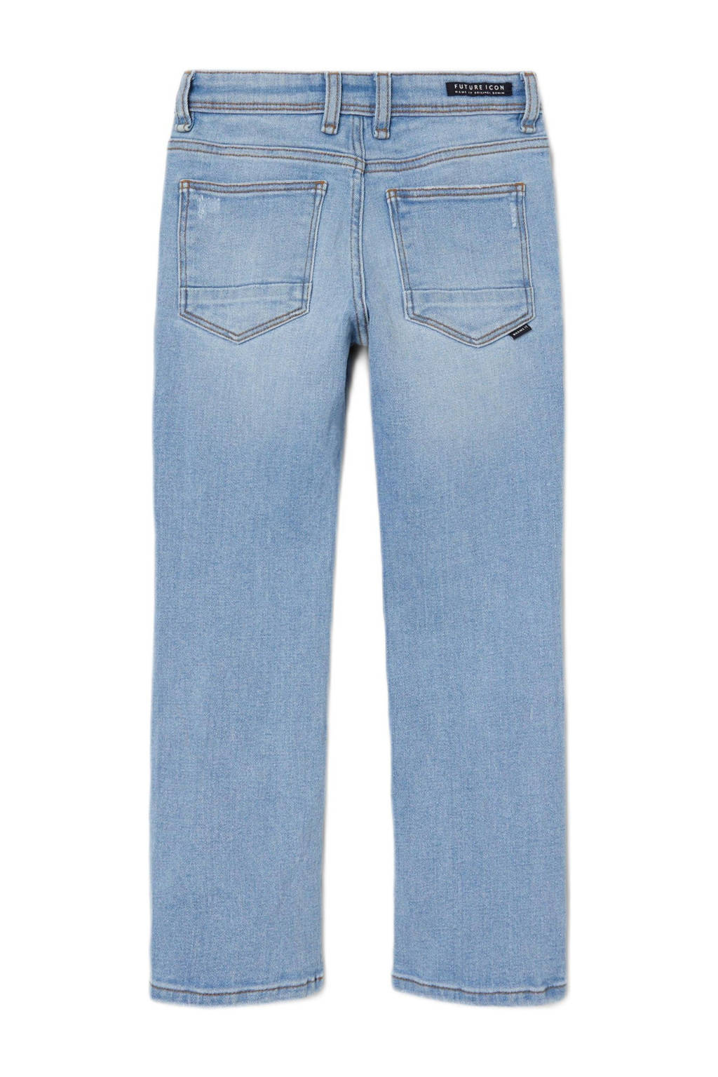 NAME IT straight leg jeans NKMRYAN light blue denim