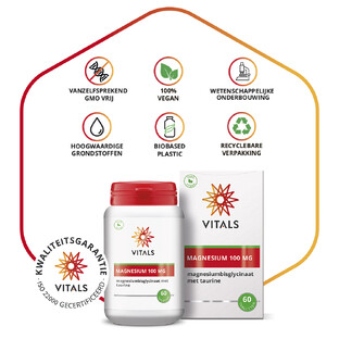 Vitals Magnesium 100mg Tabletten 60TB