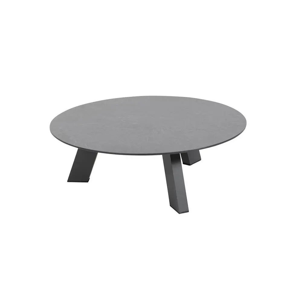 4 Seasons Cosmic loungetafel Ø78 x 25 cm - slate antraciet