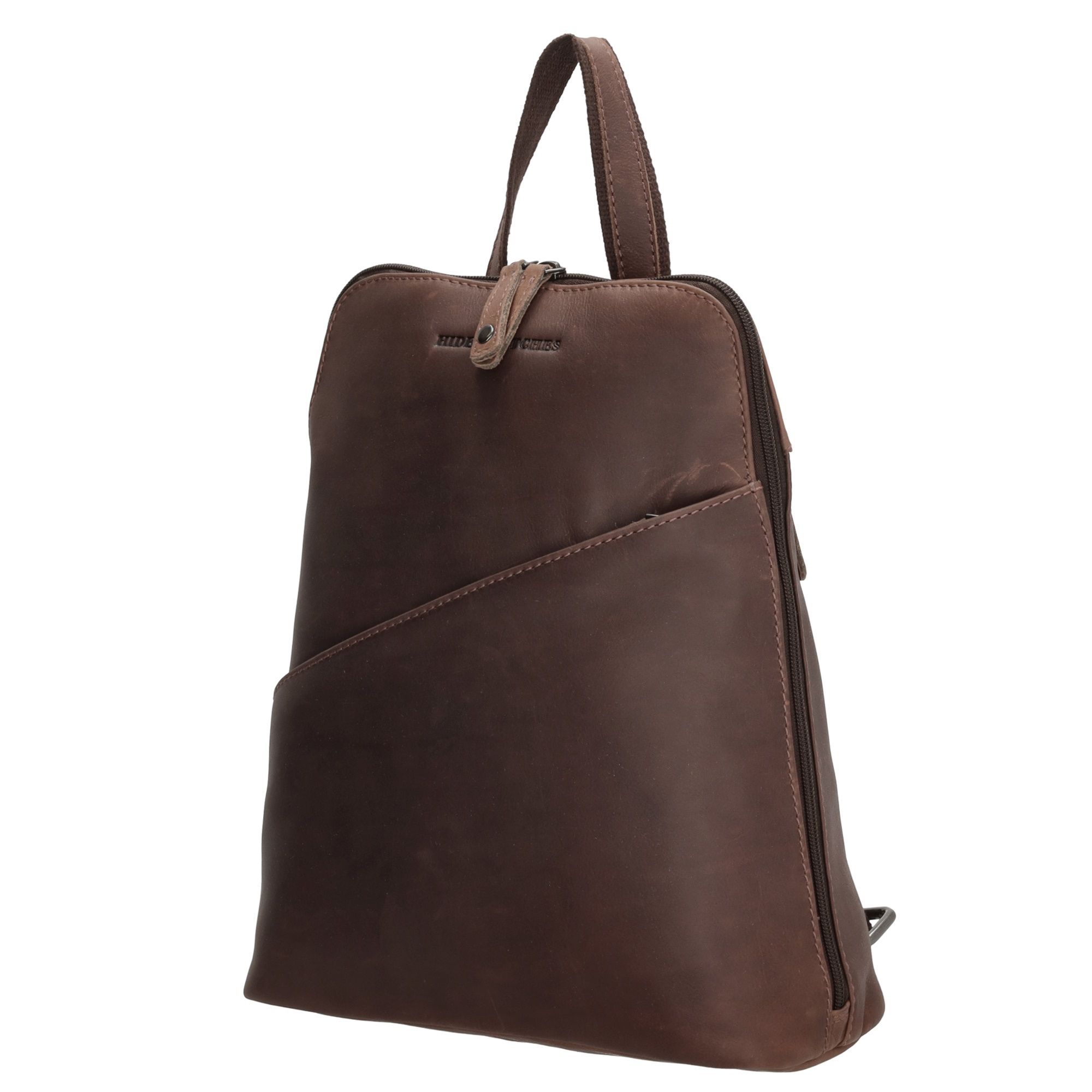 Hide & Stitches Japura Rugzak Donkerbruin