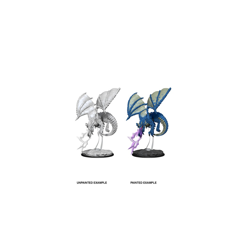 D&D Nolzur's Marvelous Unpainted Miniatures: Young Blue Dragon