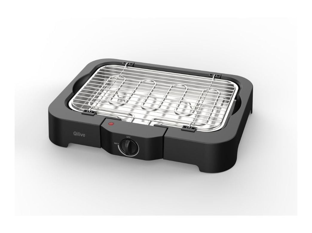 GRELHADOR DE MESA QILIVE Q.5806 PRETO
