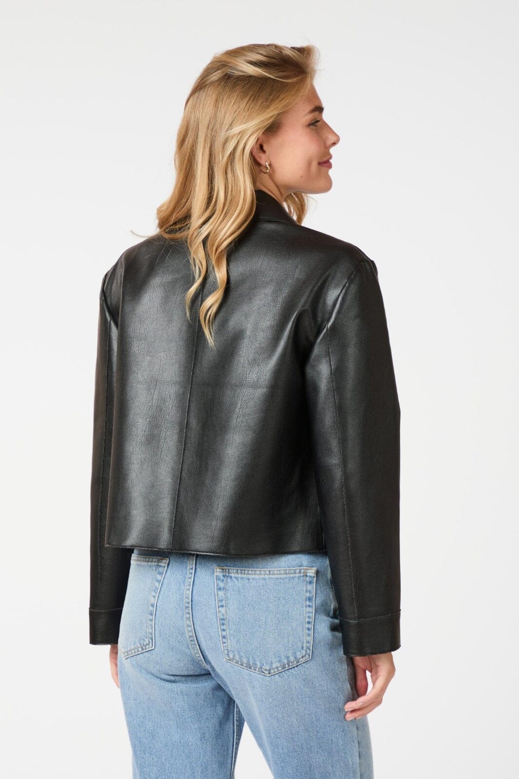 Neo Noir Romana Faux Pu Jacket 164349
