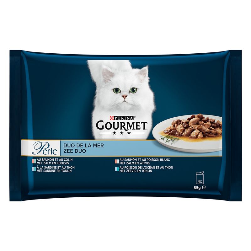 Lot mixte Gourmet Perle 4 x 85 g