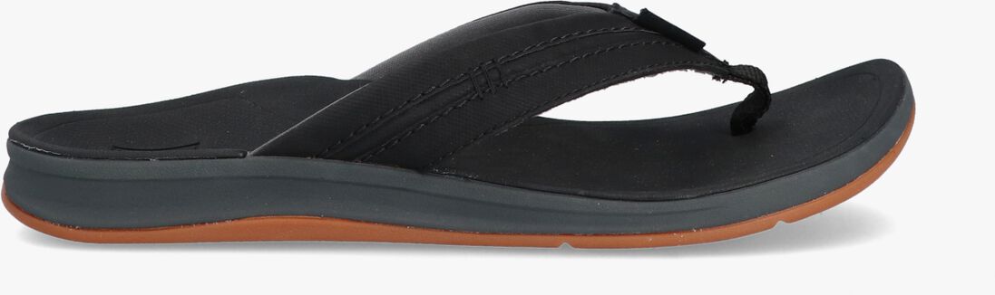 REEF zwarte reef teenslippers ortho bounce coast men