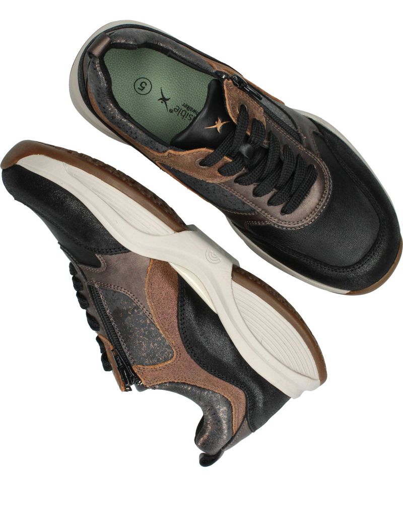 Xsensible SWX19 Stretchwalker HX Veterschoenen Zwart Dames
