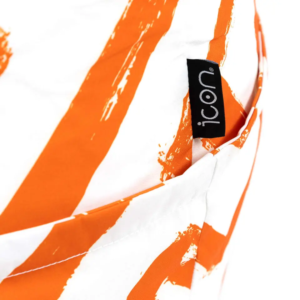 icon - Lounge Kinderzitzak Stoel - Binnen - Buiten - Oranje
