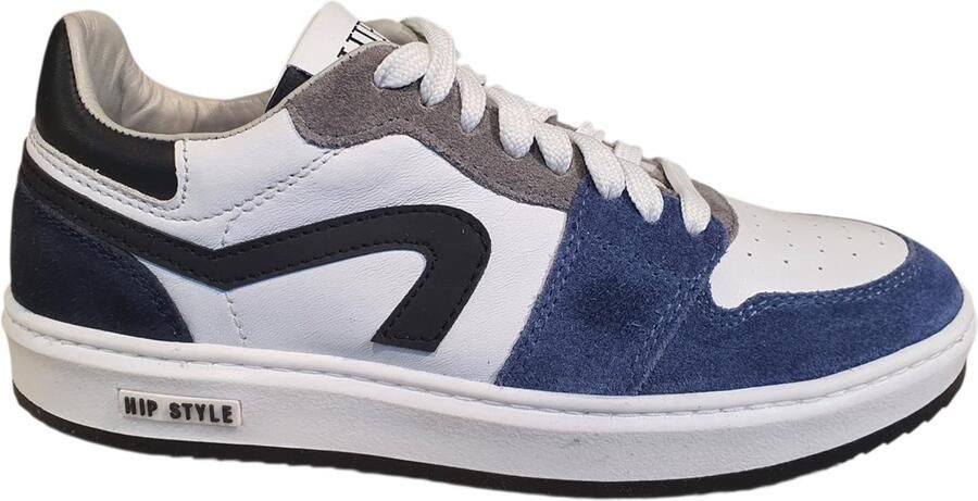 Hip H1015 Sneakers Jongens Leren Sneaker Multi
