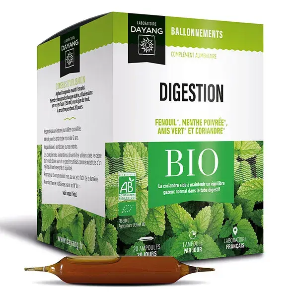 Dayang Organic Flat Stomach Digestion Complex - 20 ampolas
