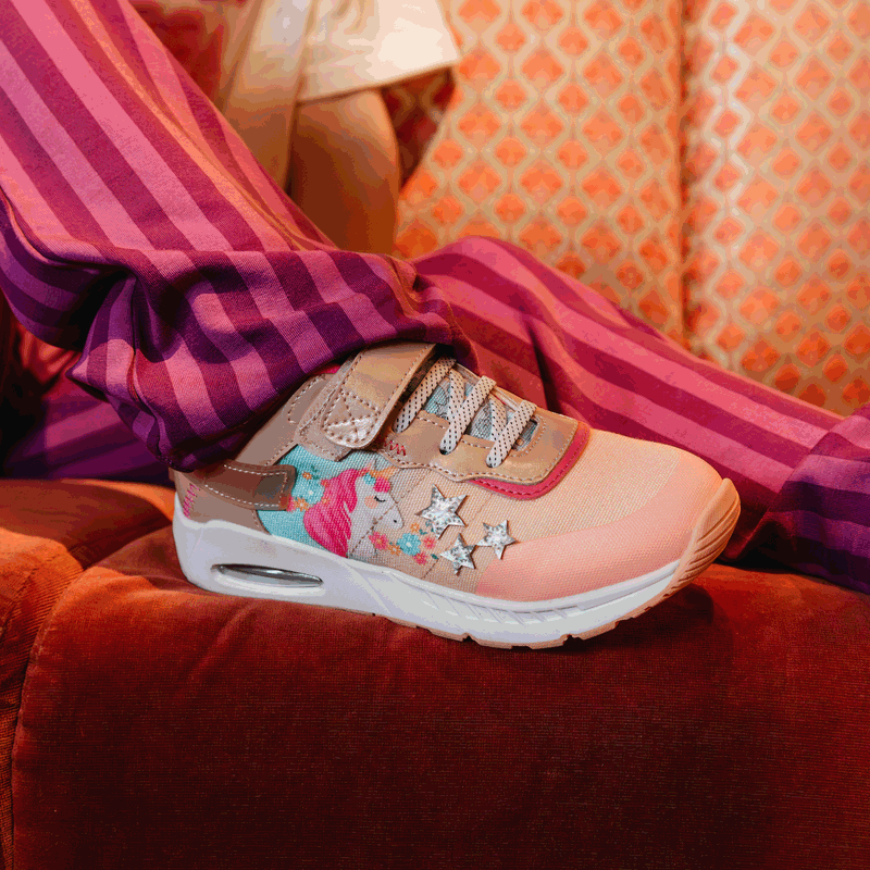 Go Bananas Sneaker Klettband - Einhorn