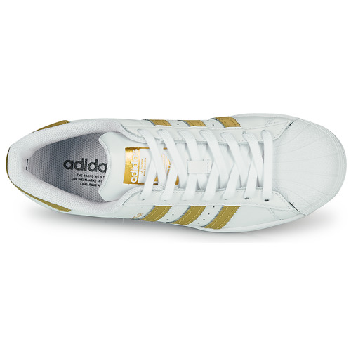 adidas Originals - SUPERSTAR W - Blanc / Doré