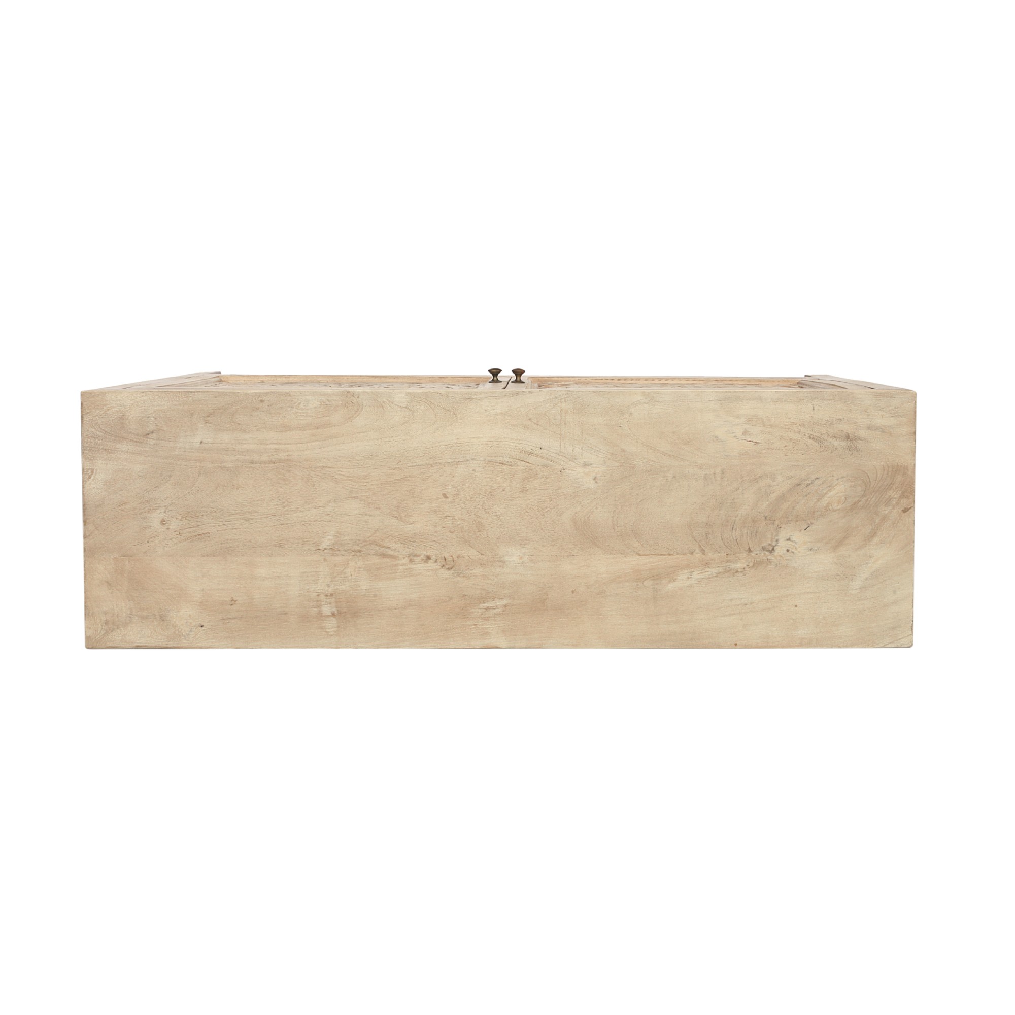 Sideboard 'Doubelle', weiß, B 130 cm, H 90 cm, L 40 cm von fischer's lagerhaus