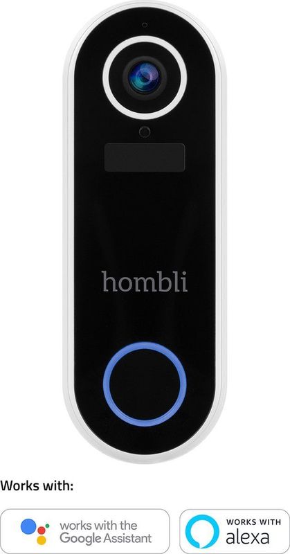 Hombli - Smart Doorbell 2 - 1080p Video Deurbel - Wit - Promopakket
