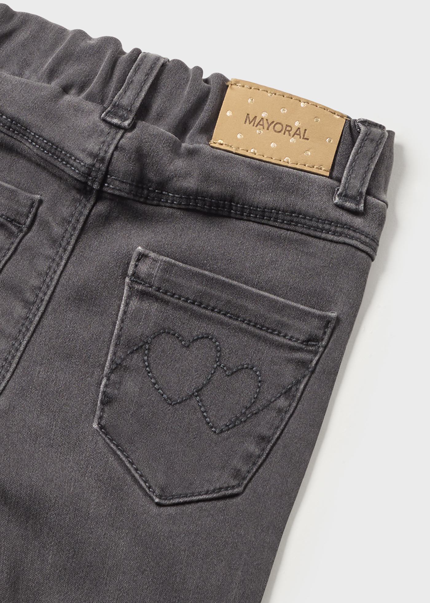 Calça jeans skinny para bebês