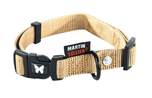 Colarinho bege Martin Sellier tamanho M