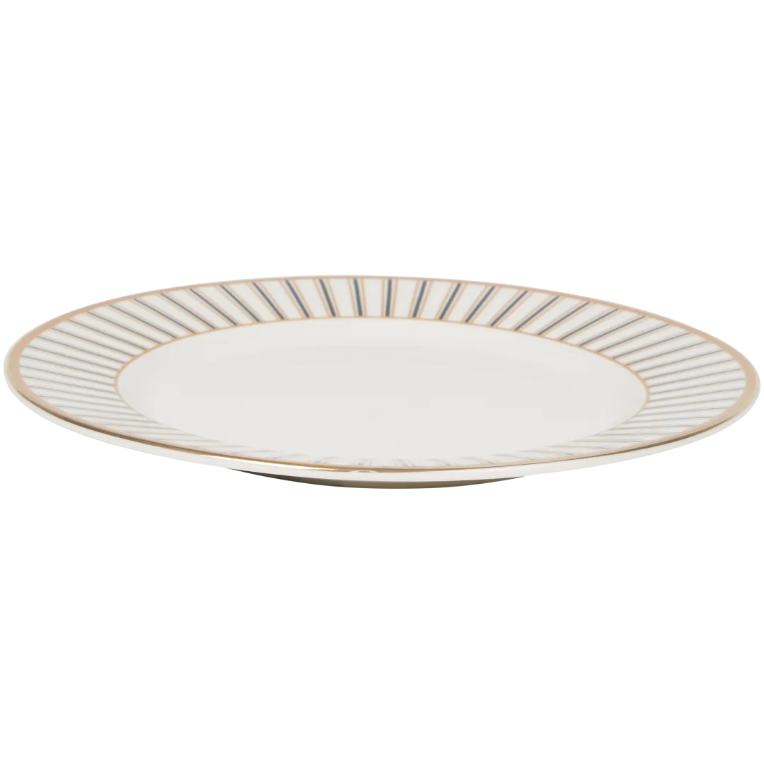 Petite assiette en porcelaine Sable