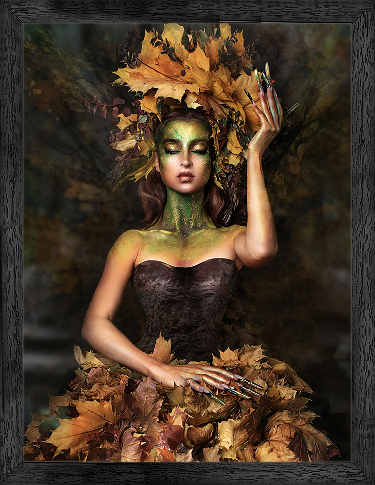 Art Print Herfstvrouw SHI-399