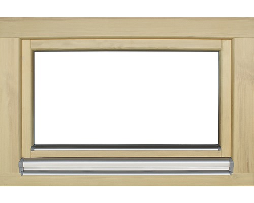 Houten raam, grenen, gelakt, 900x600 mm, DIN links