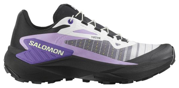 Chaussures Trail Salomon Genesis Blanc/Noir/Violet Femme
