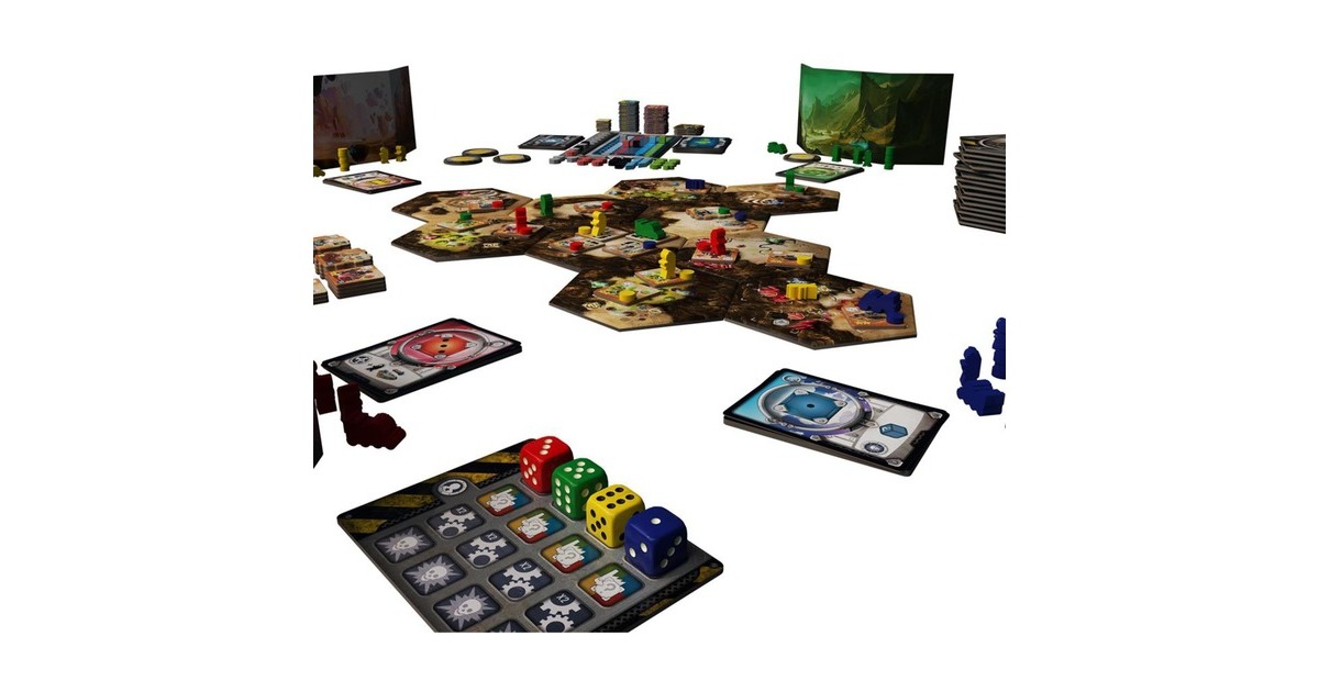 AsmodeeLiving Planet Bordspel  (Engels, 1 - 4 spelers, 120 minuten, Vanaf 14 jaar)