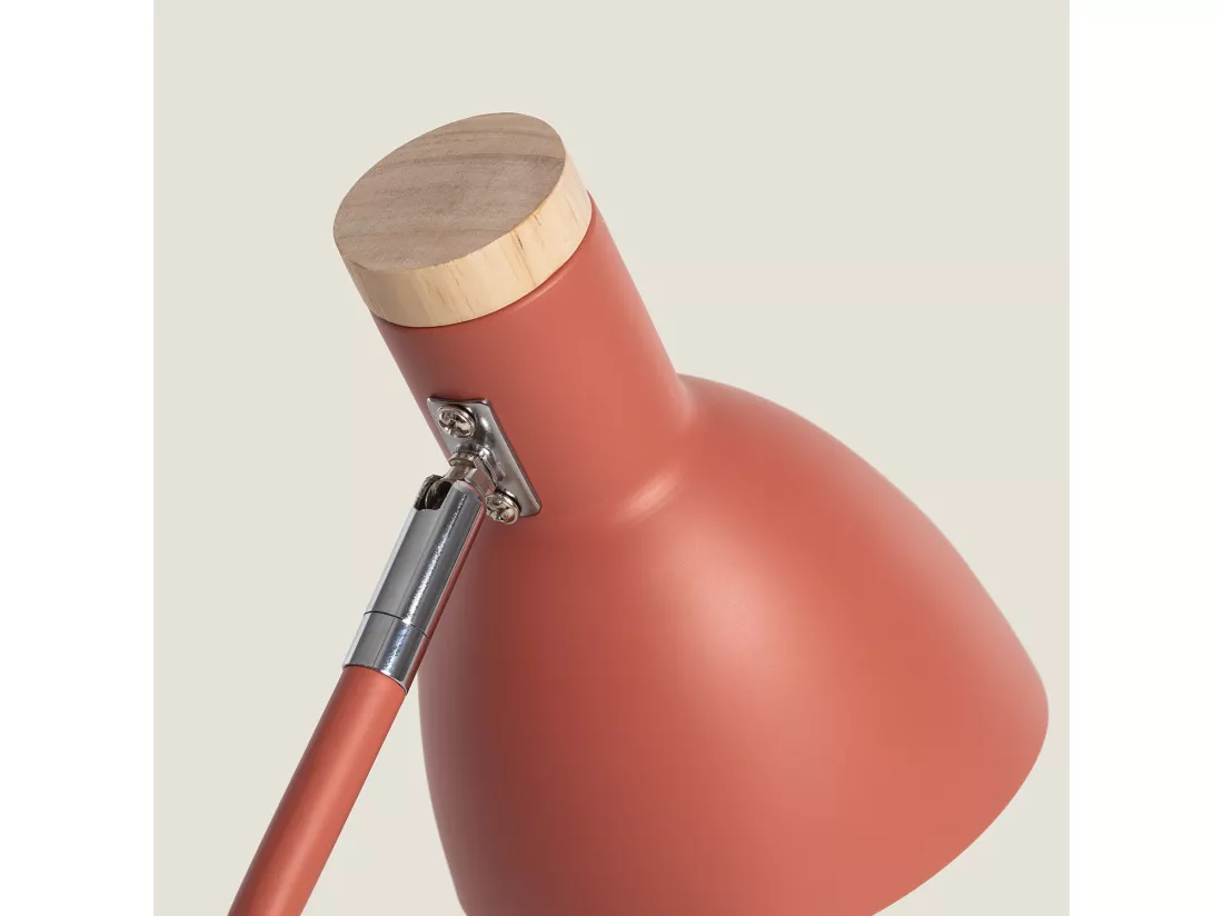 Lampe de Bureau Flex Métal Luxo Terre cuite