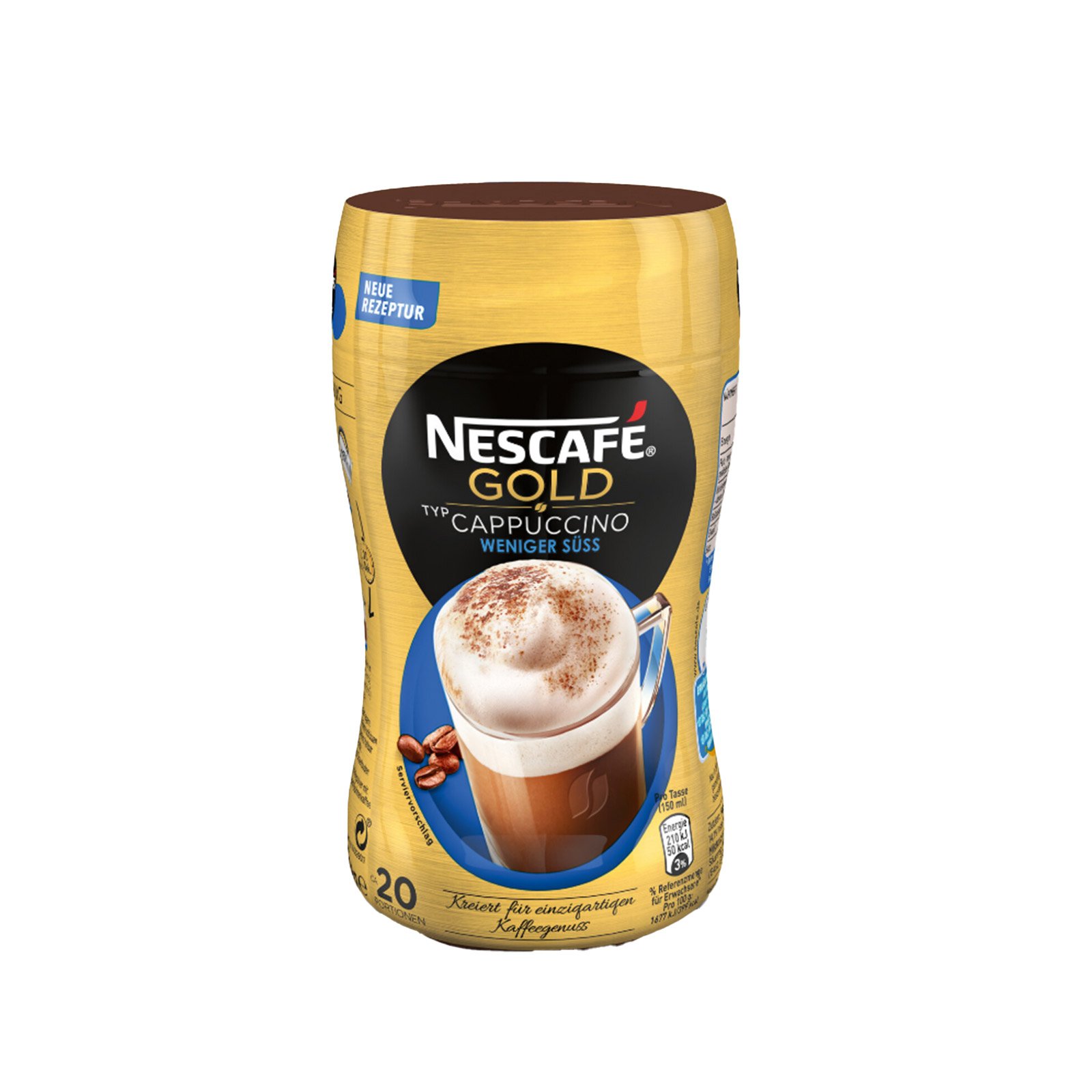 Nescafé Gold Cappuccino weniger süß