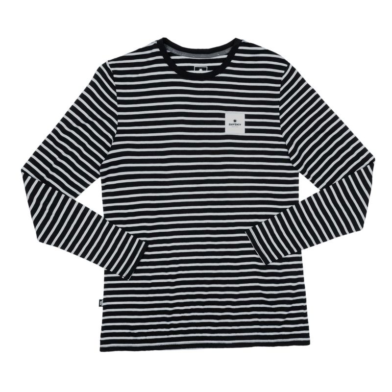 saysky striped base 165 ls 634 emrls10 black white